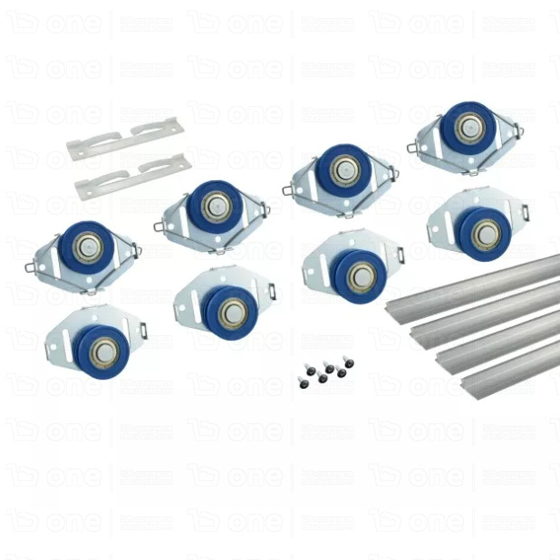 Valcomp Mitra 1500 mm set for 2 sliding doors