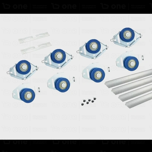 Valcomp Mitra 1500 mm set for 2 sliding doors
