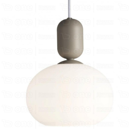 Luxolar 382 E27 white pendant lamp