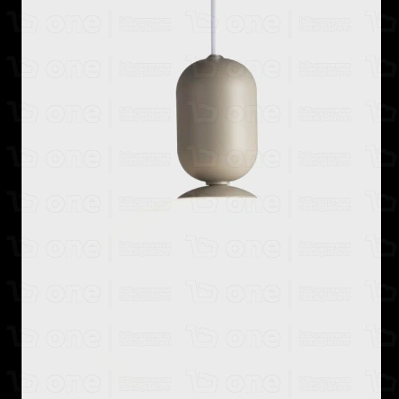 Luxolar 382 E27 white pendant lamp
